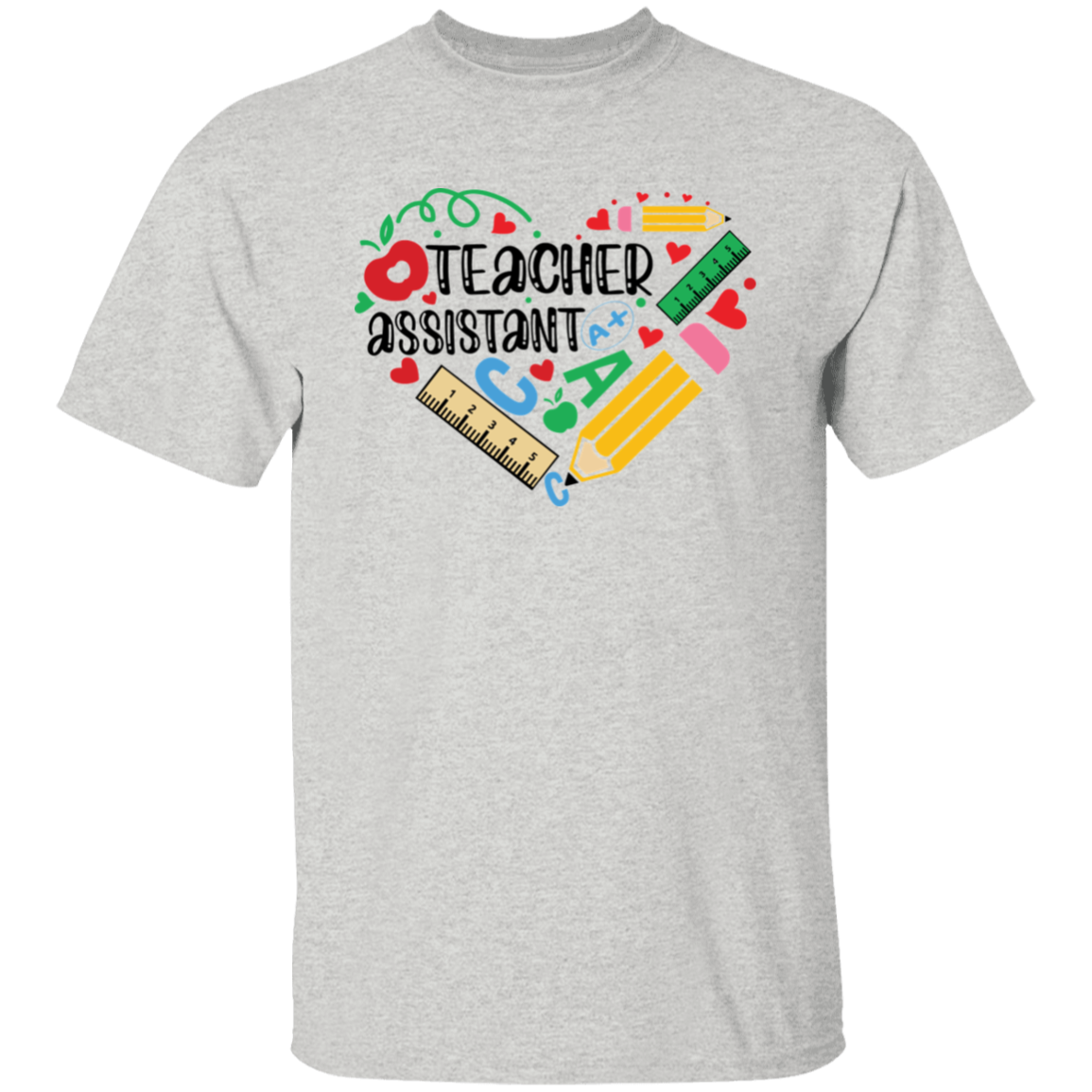 Teacher Assistant Heart T-Shirt