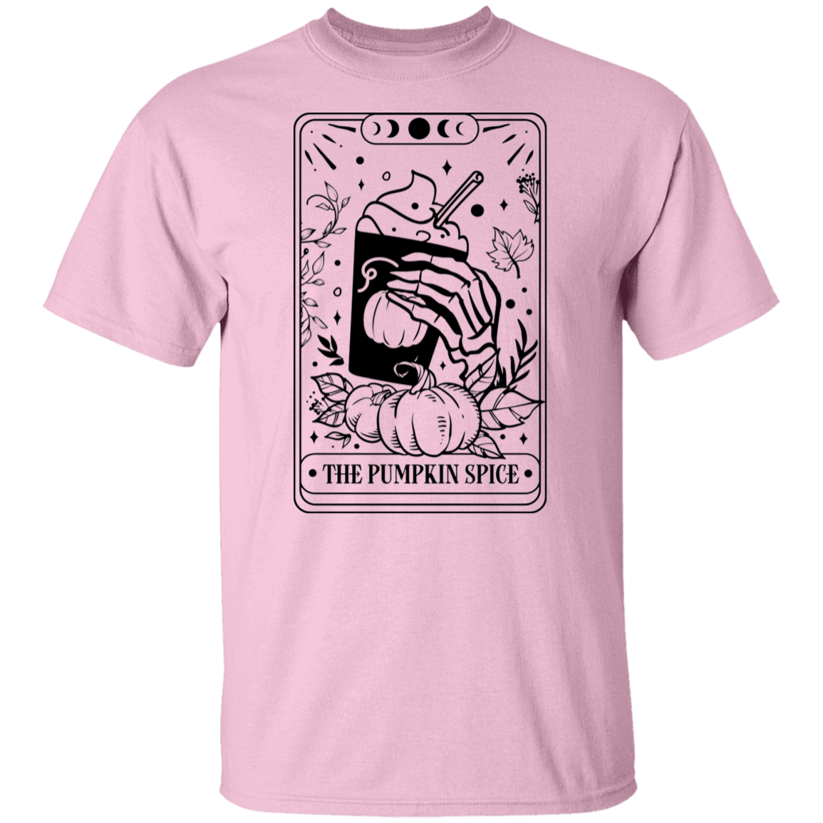 The Pumpkin Spice Tarot Card T-Shirt