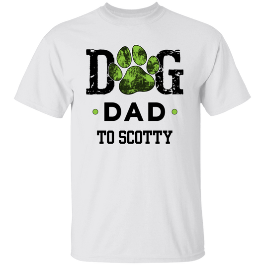 Personalized Dog Dad T-Shirt