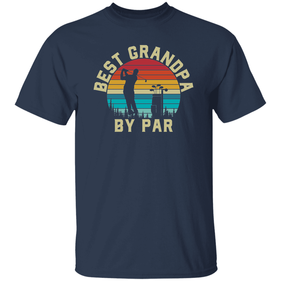 Best Grandpa by Par Golf T-Shirt