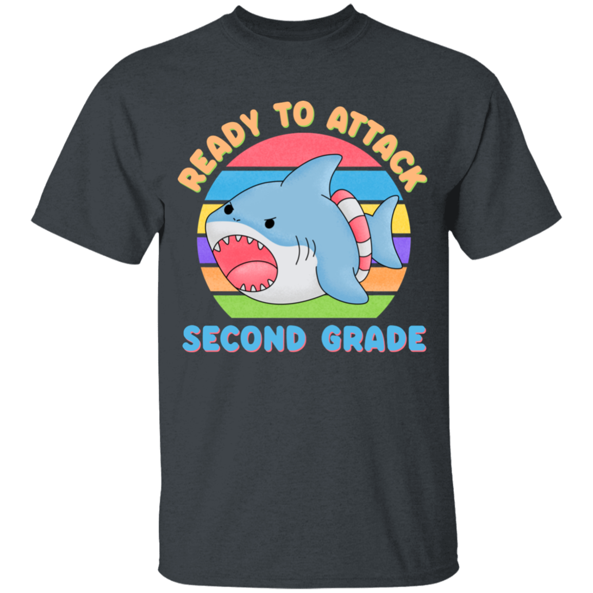 Ready to Attack Second Grade Youth Cotton T-Shirt