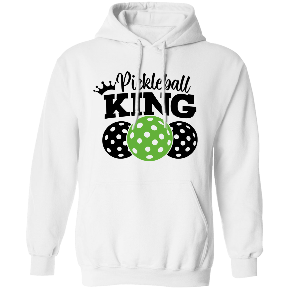 Pickleball King Pullover Hoodie