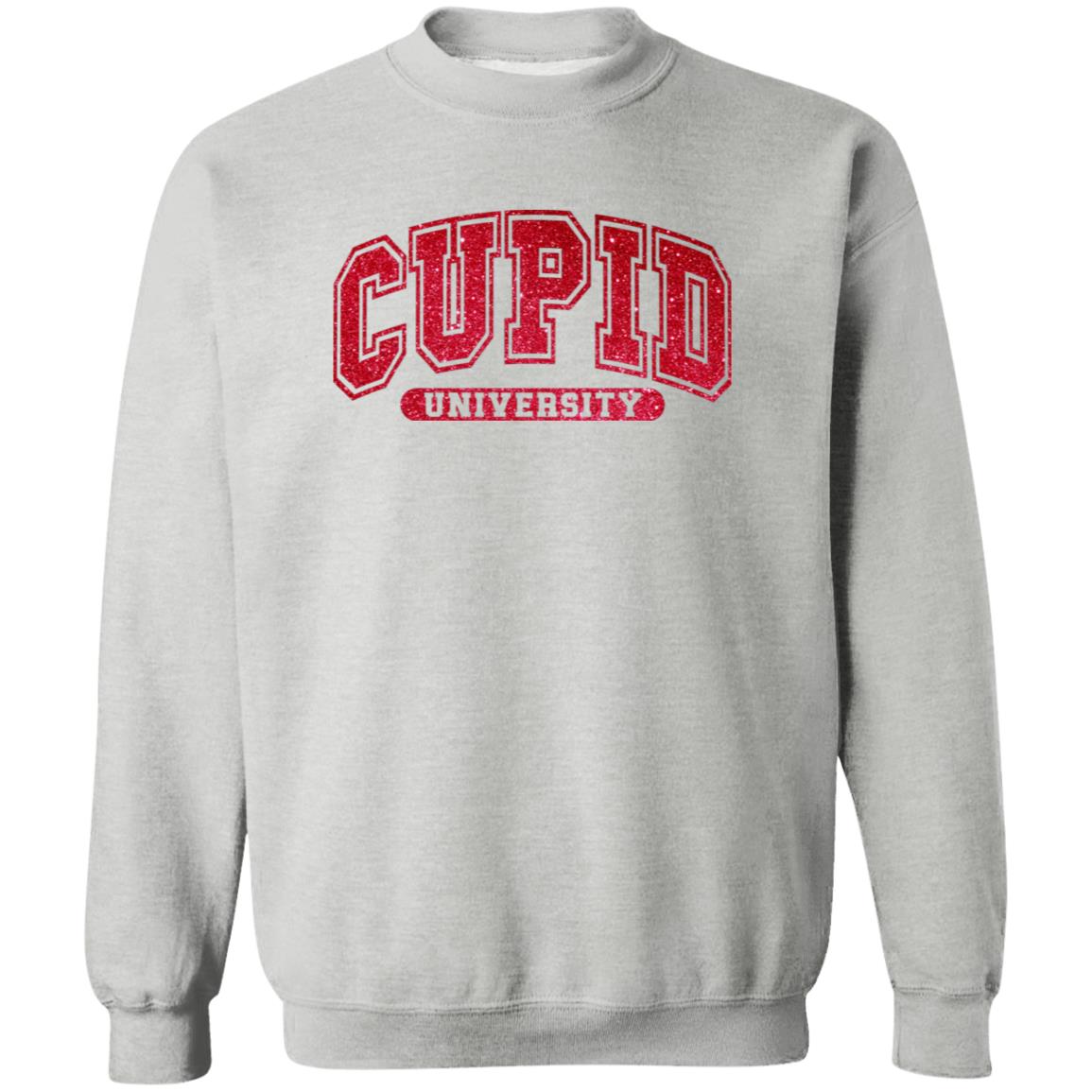 Cupid University Crewneck Pullover Sweatshirt