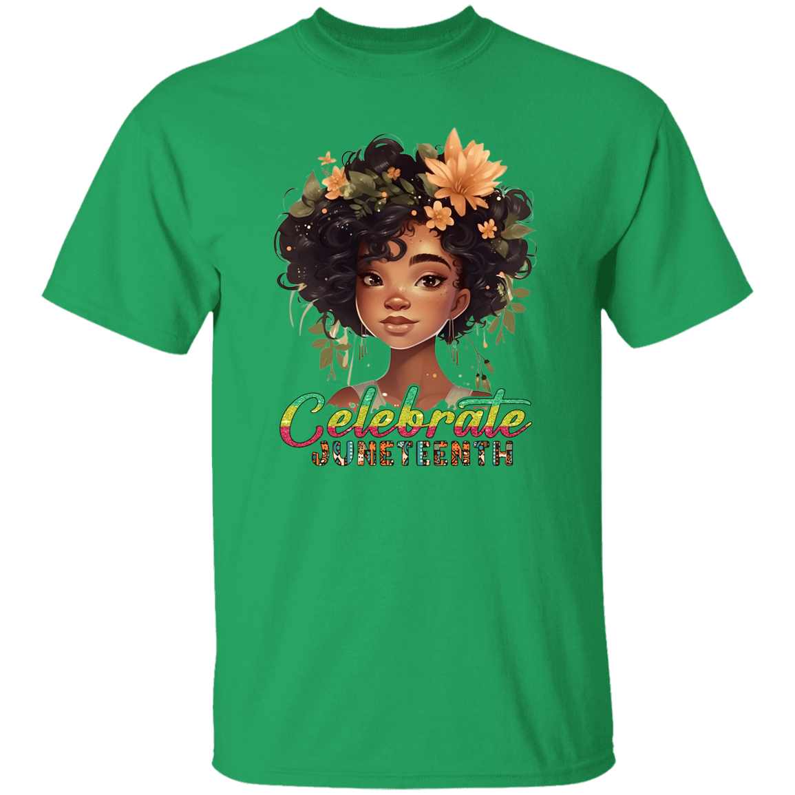 Juneteenth Girl 5.3 oz. T-Shirt