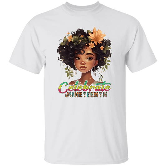 Juneteenth Girl 5.3 oz. T-Shirt