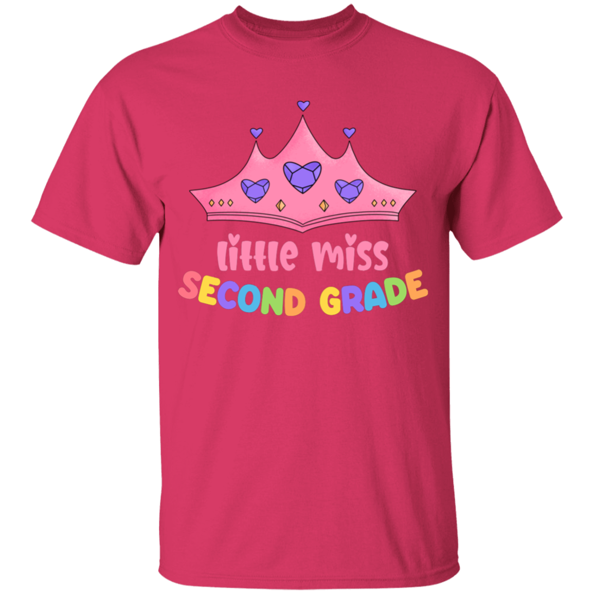 Little Miss Second Grade Youth Cotton T-Shirt