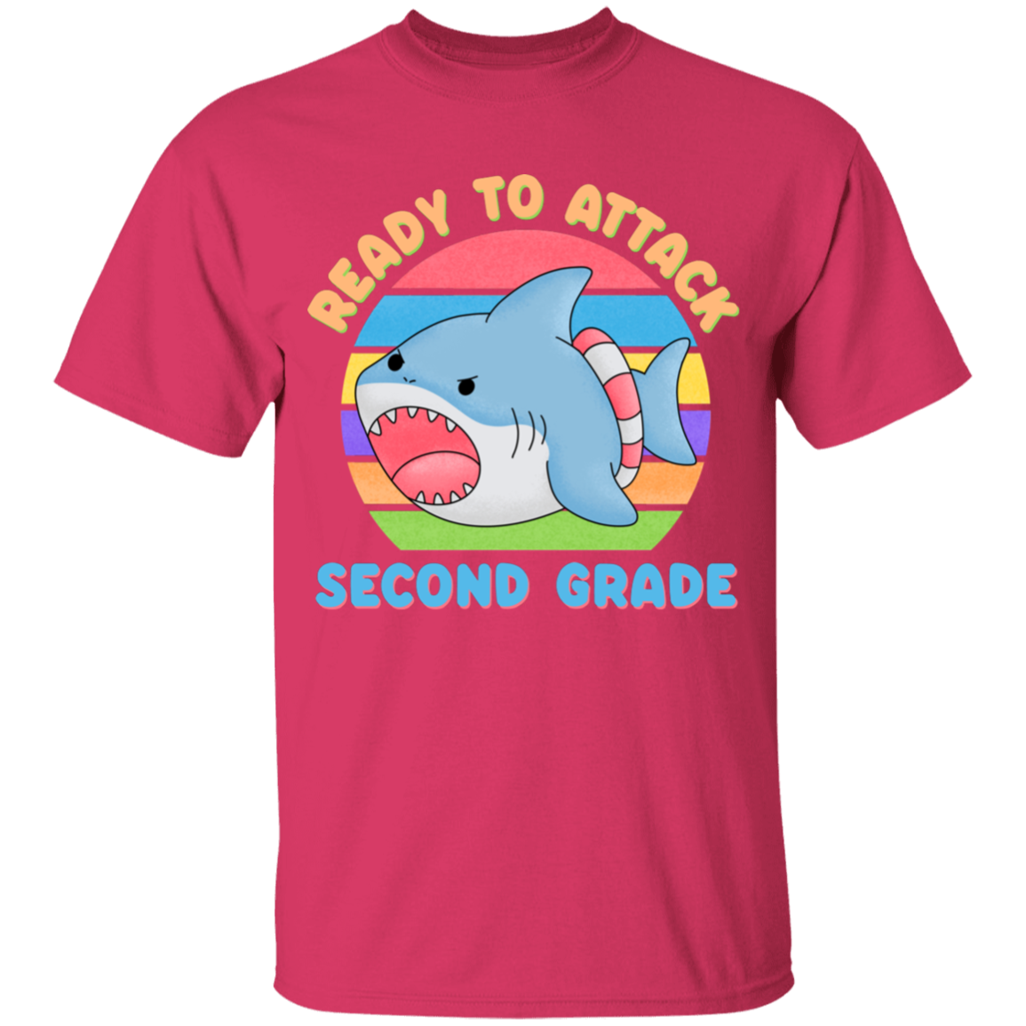 Ready to Attack Second Grade Youth Cotton T-Shirt