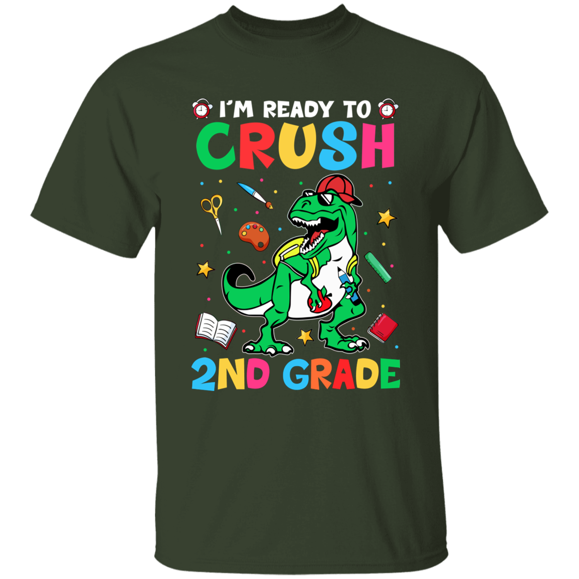 I'm Ready to Crush 2nd Grade Youth Cotton T-Shirt