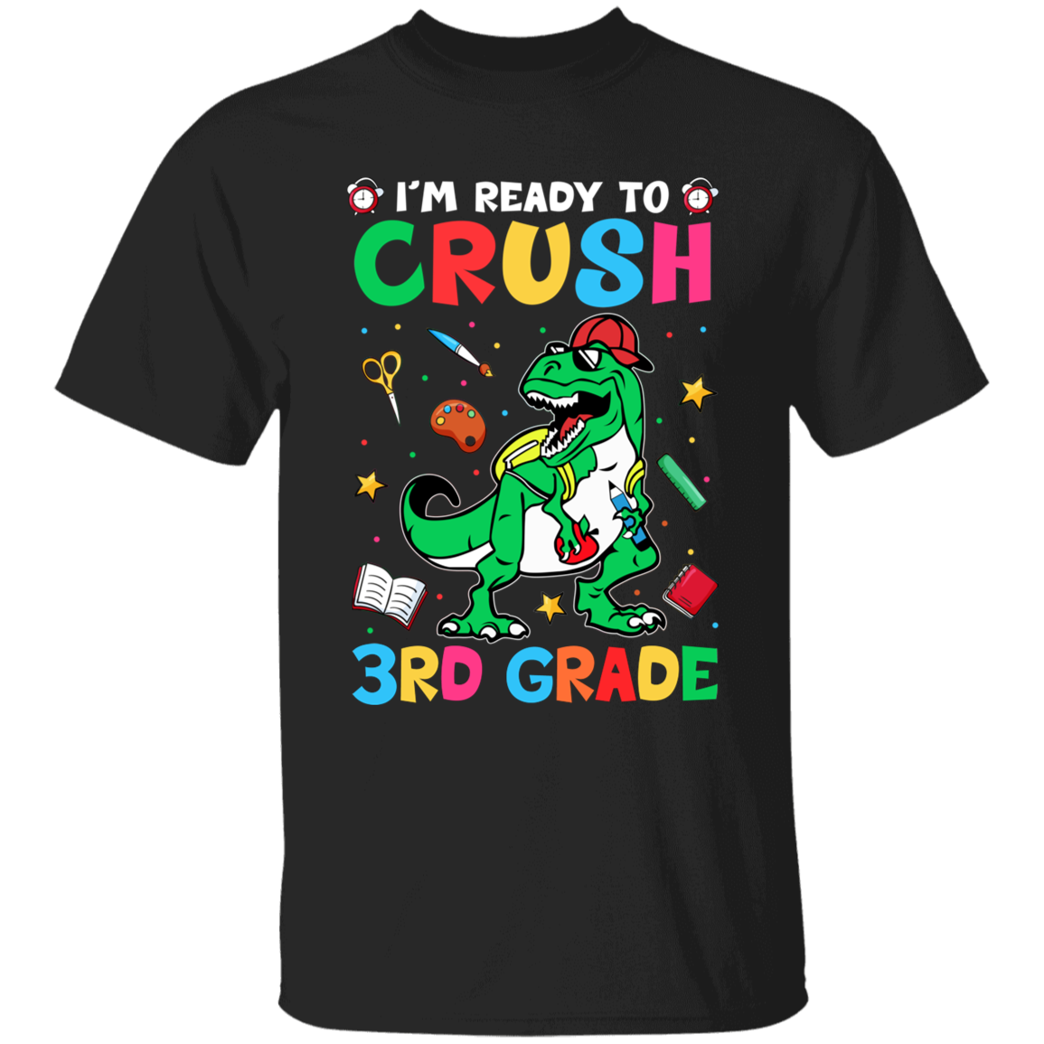 I'm Ready To Crush 3rd Grade Youth Cotton T-Shirt