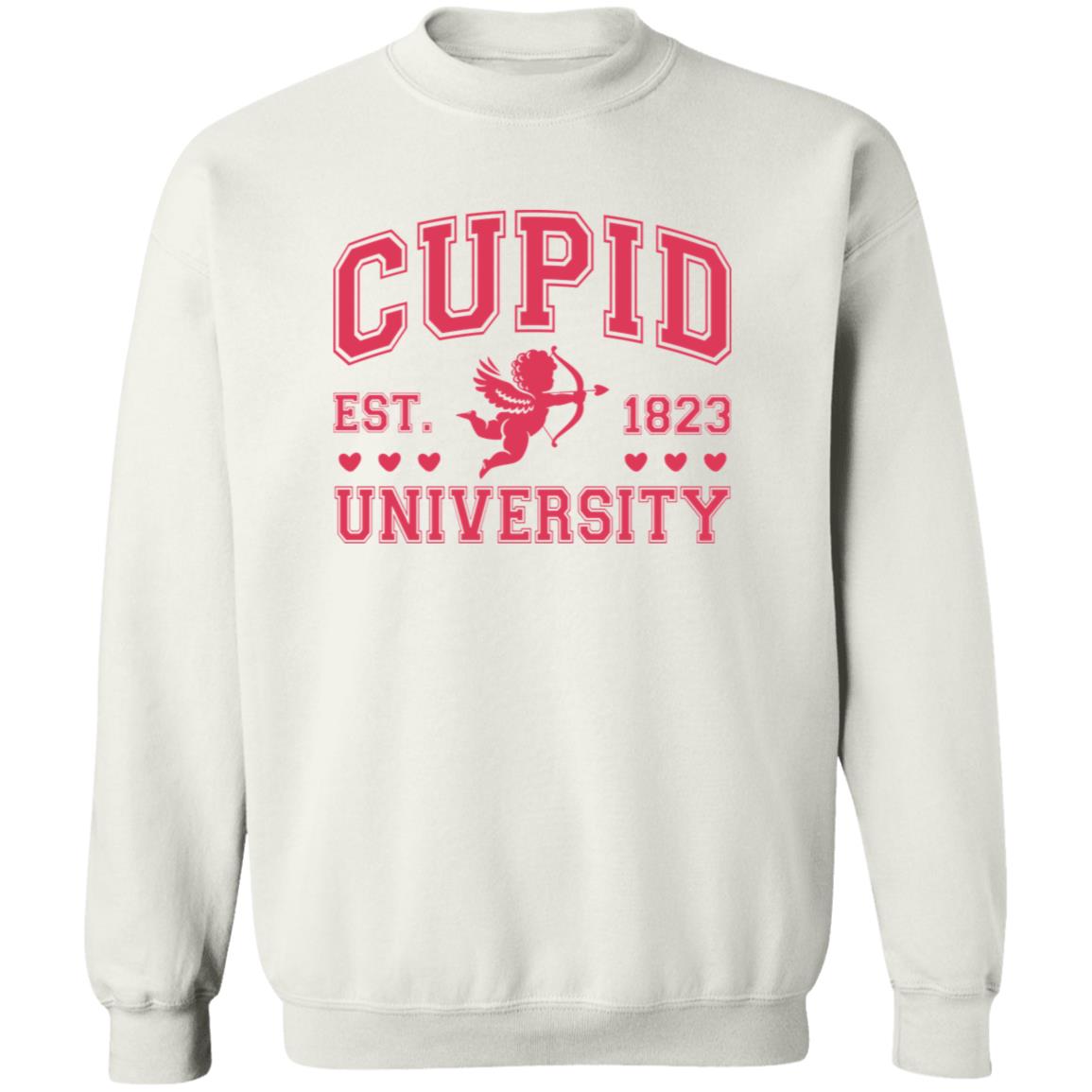 Cupid University Crewneck Pullover Sweatshirt