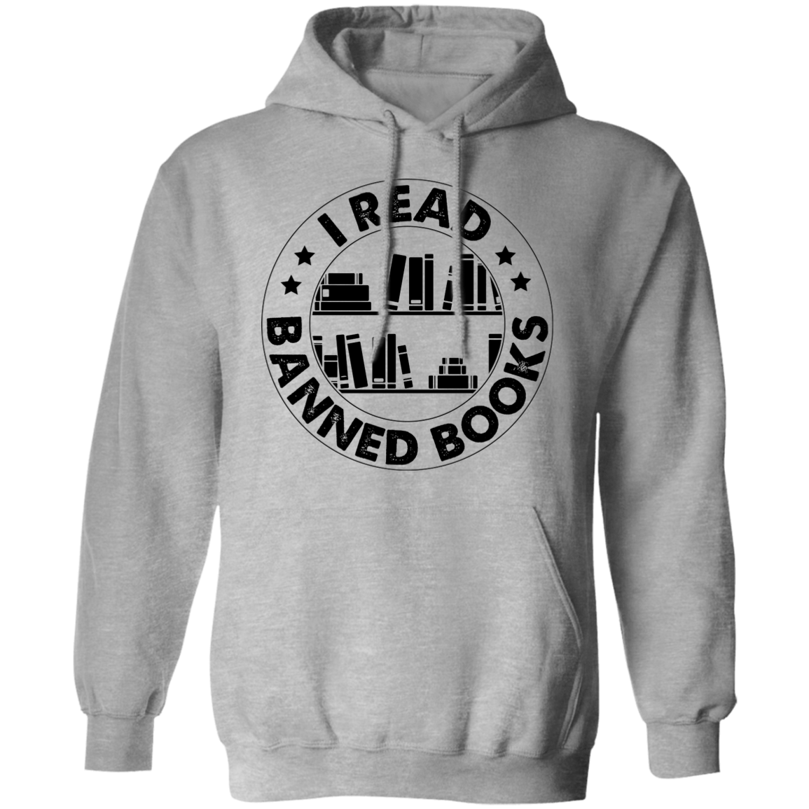 I Read Banned Books Pullover Hoodie