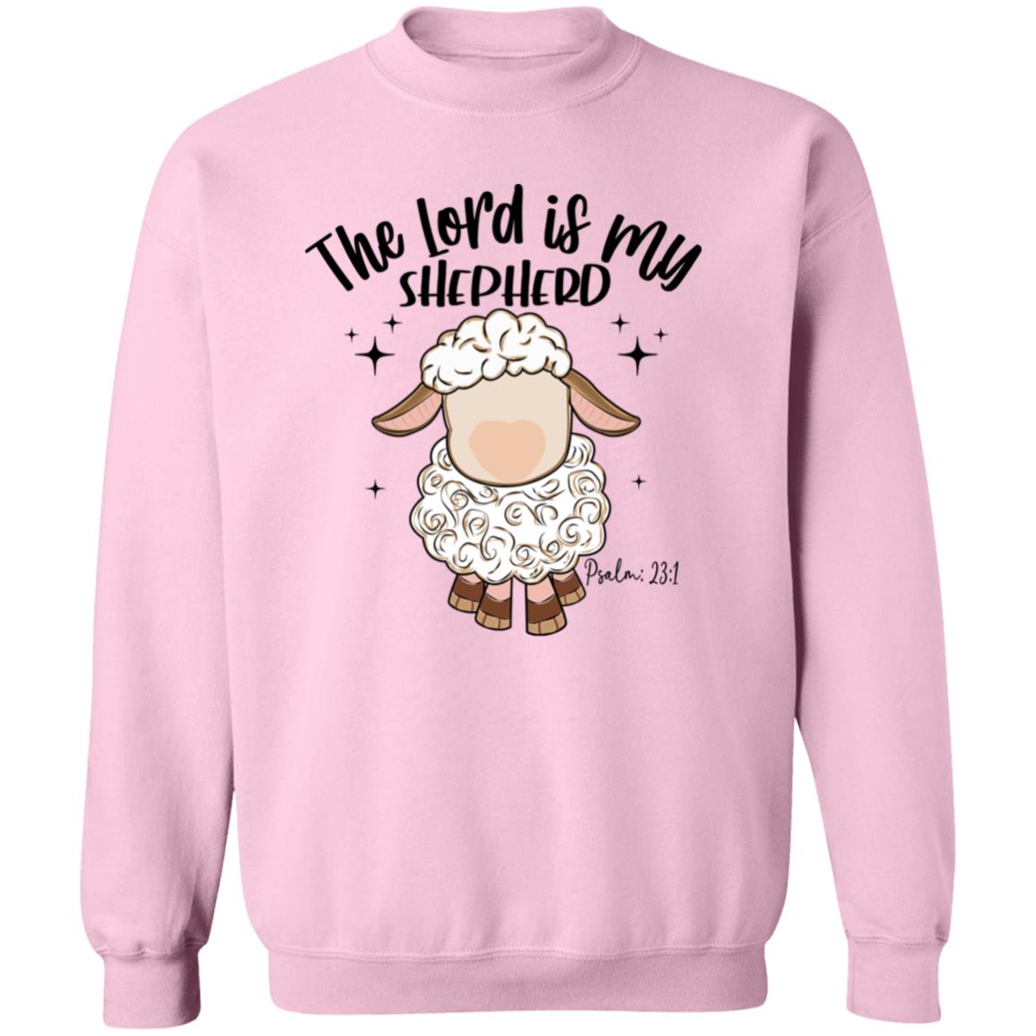 The Lord is my Shepherd Crewneck Pullover Sweatshirt