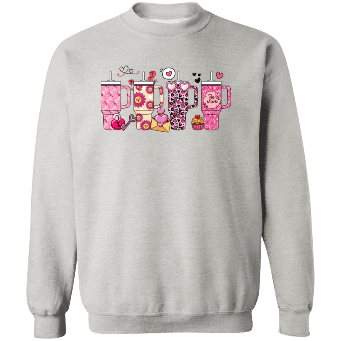 Valentine cup Obsession Crewneck Pullover Sweatshirt