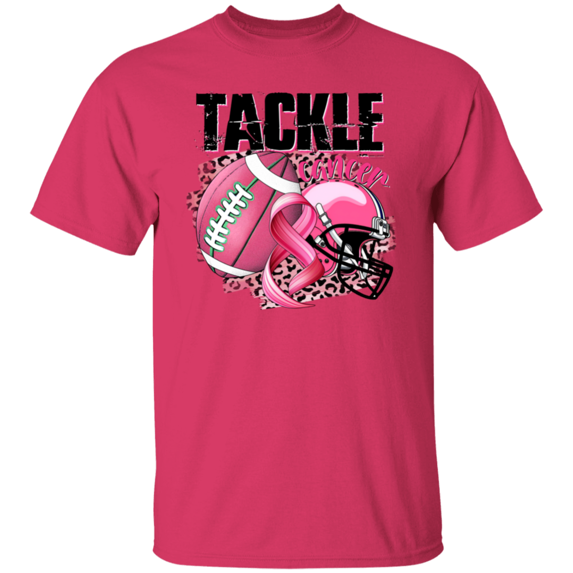 Tackle Cancer Breast Cancer Awareness  T-Shirt