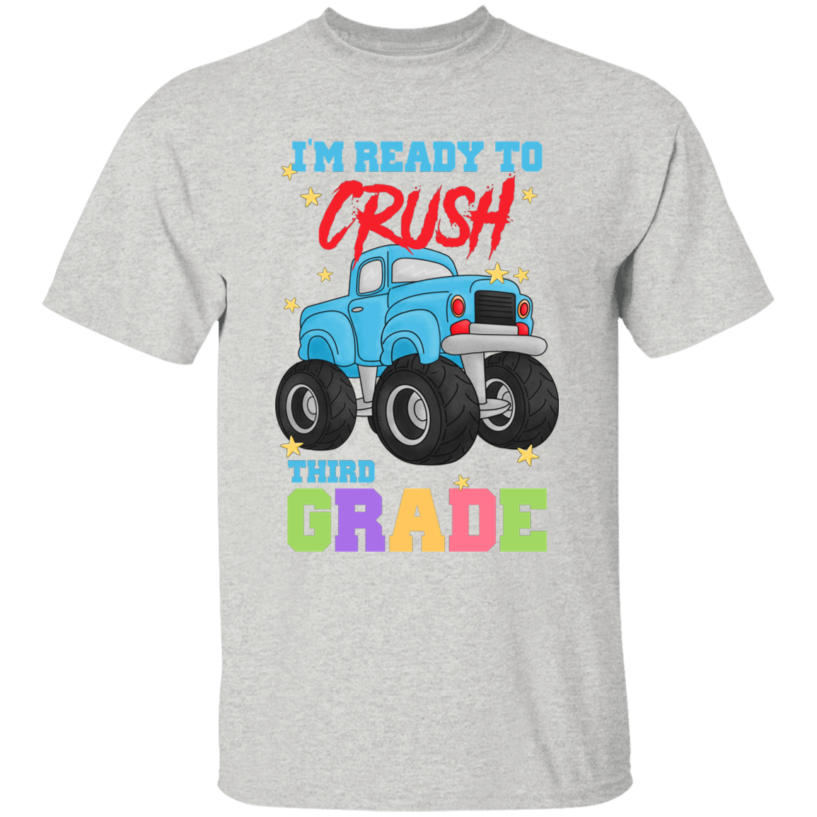 I'm Ready to Crush Third Grade Youth Cotton T-Shirt