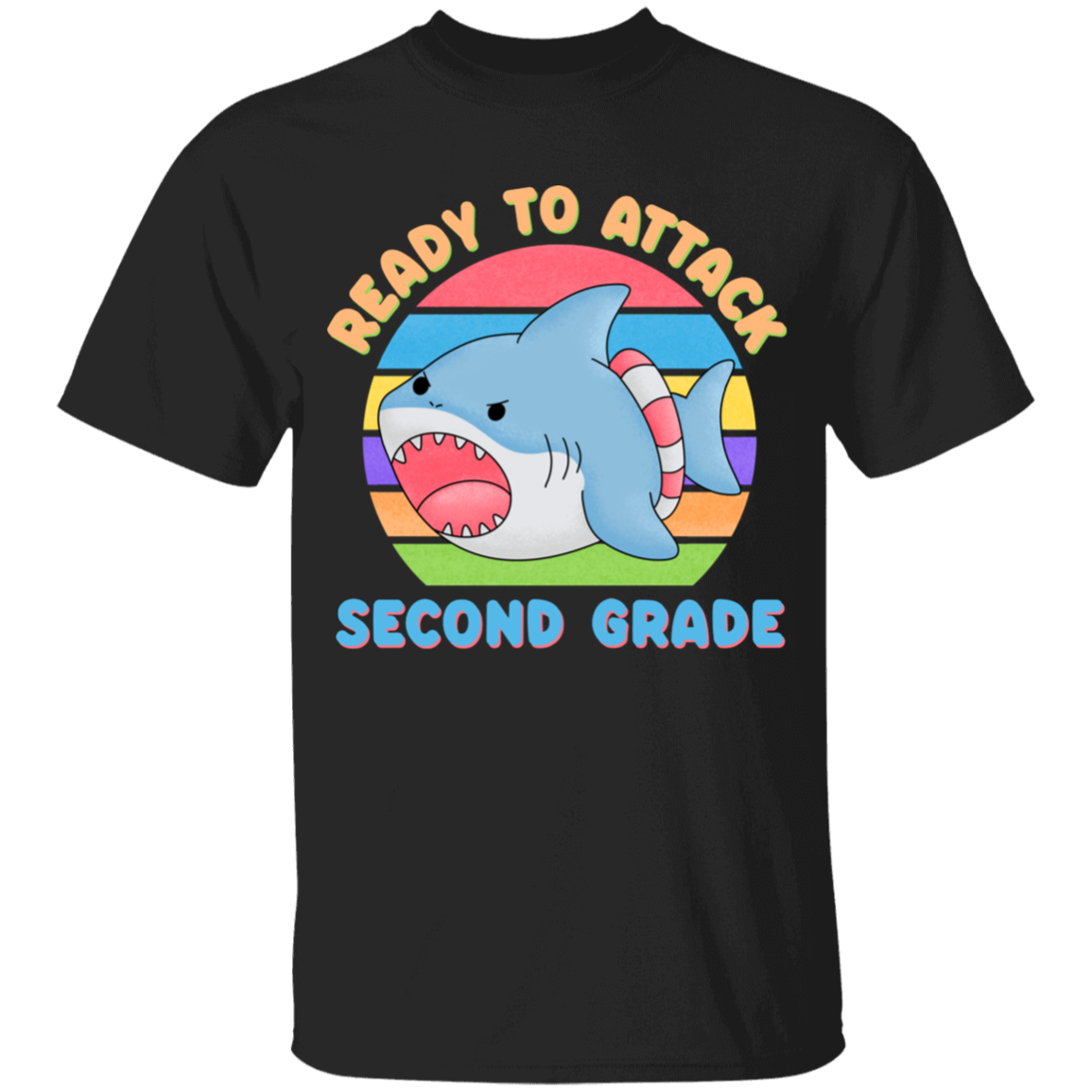 Ready to Attack Second Grade Youth Cotton T-Shirt