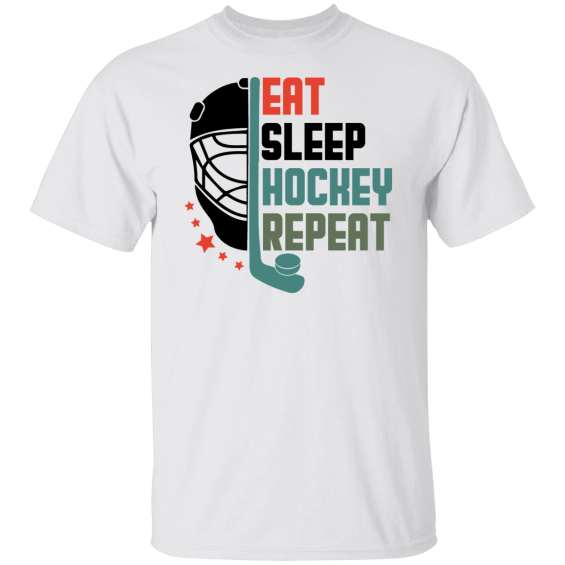 Eat Sleep Hockey Repeat T-Shirt