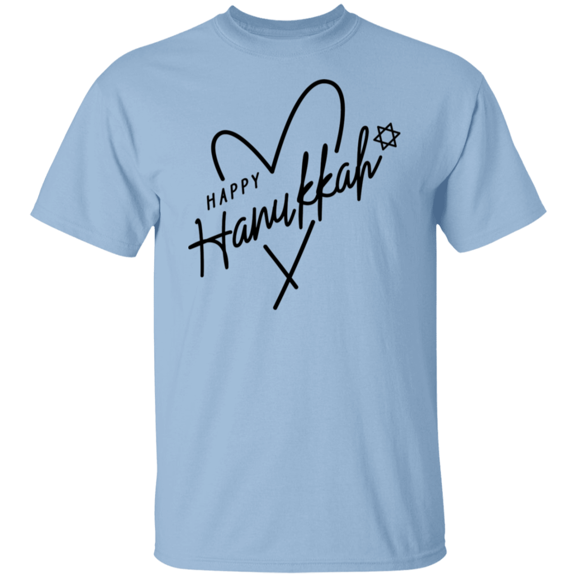 Hannukah Heart T-Shirt