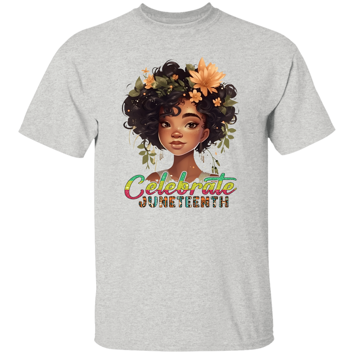 Juneteenth Girl 5.3 oz. T-Shirt