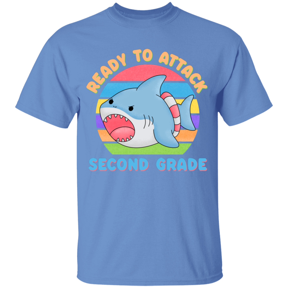 Ready to Attack Second Grade Youth Cotton T-Shirt