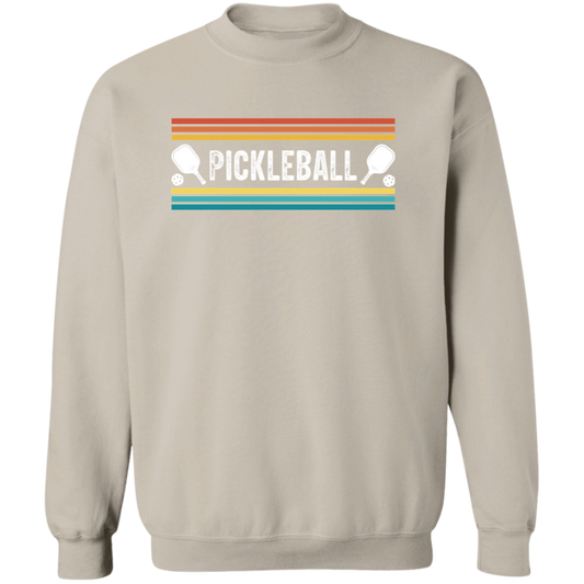 Pickleball Power Play Crewneck Pullover Sweatshirt