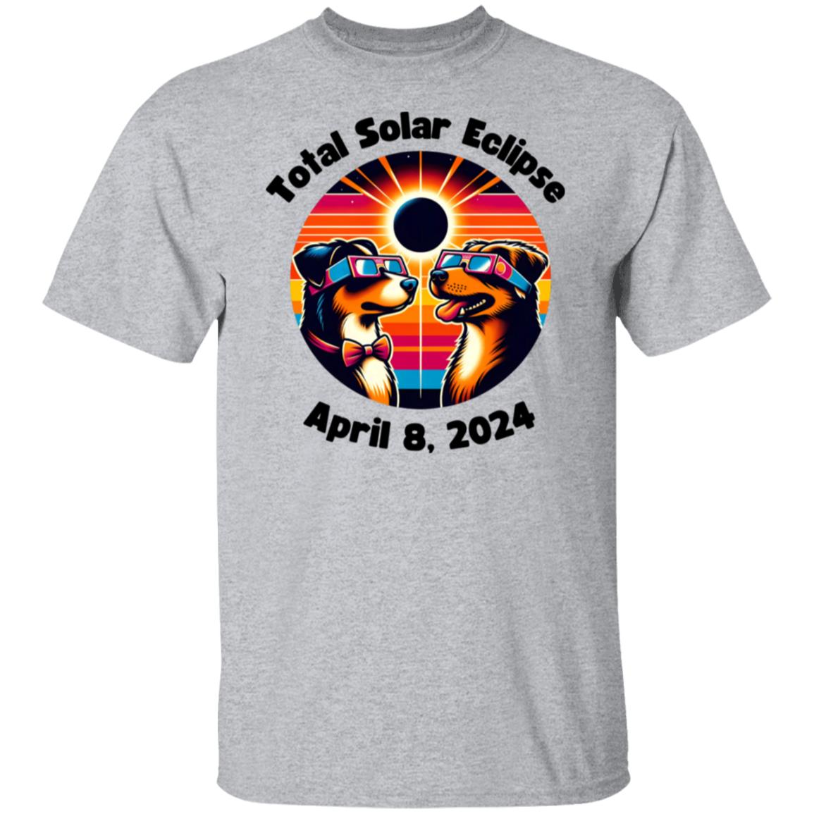 Dogs Solar Eclipse T-Shirt