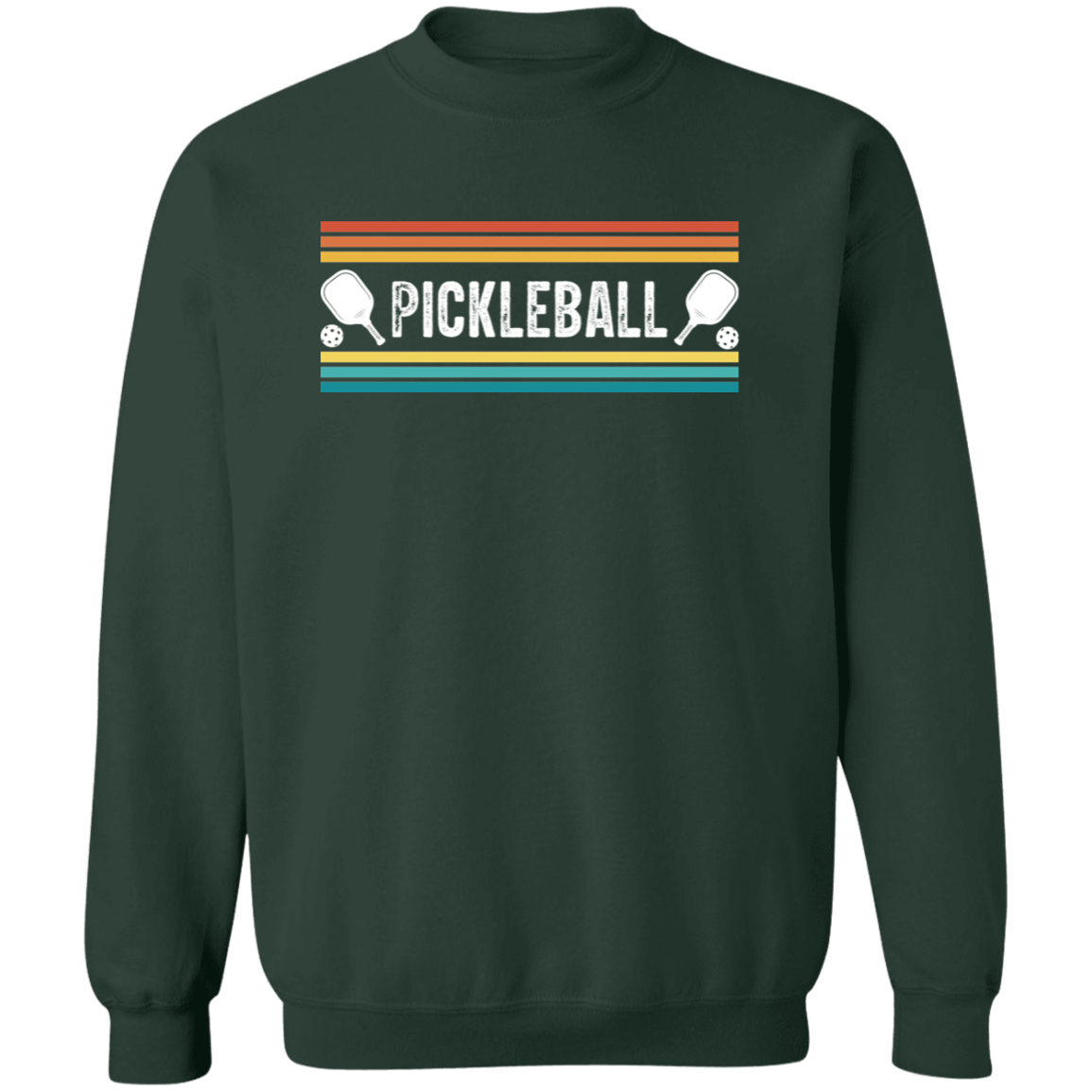 Pickleball Power Play Crewneck Pullover Sweatshirt