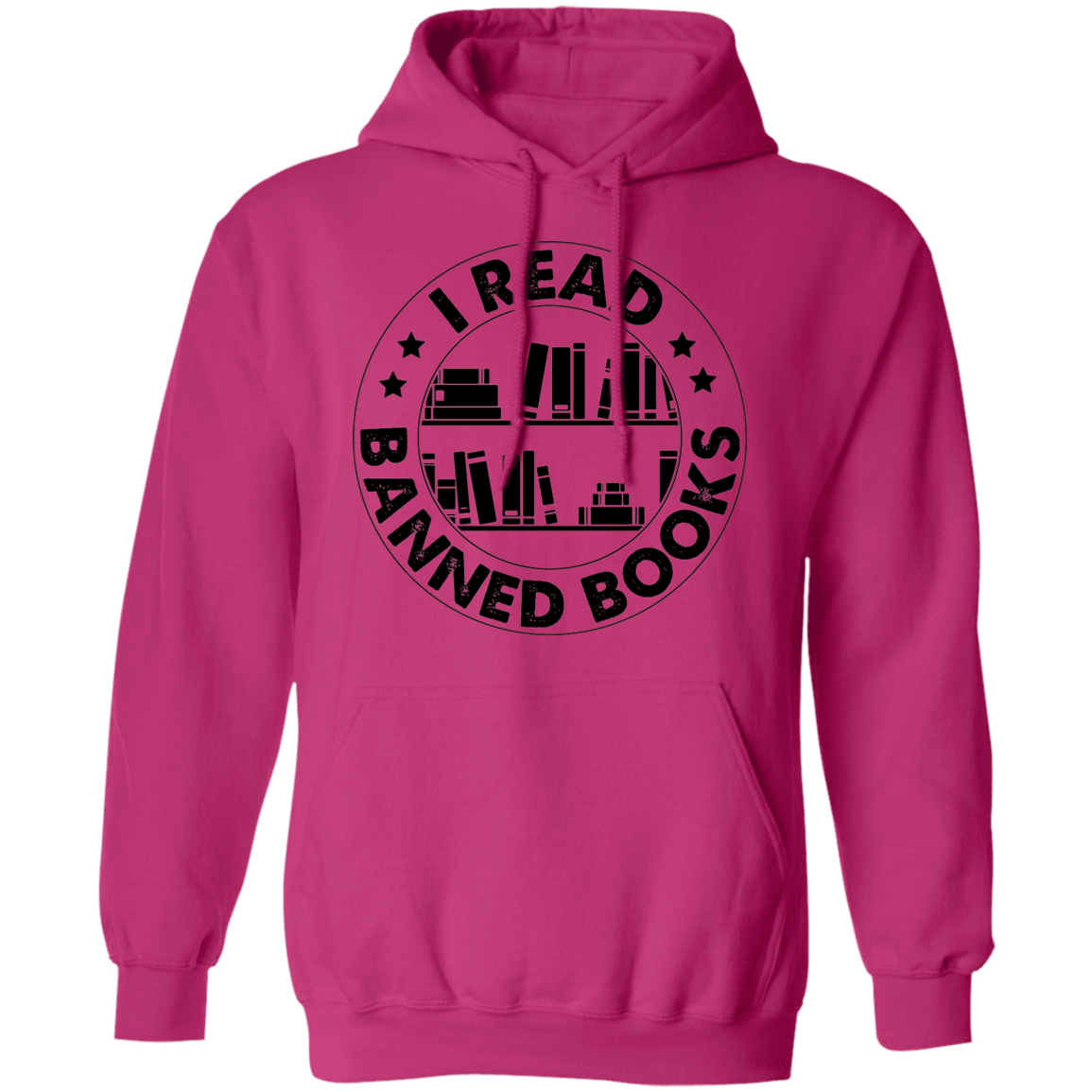 I Read Banned Books Pullover Hoodie