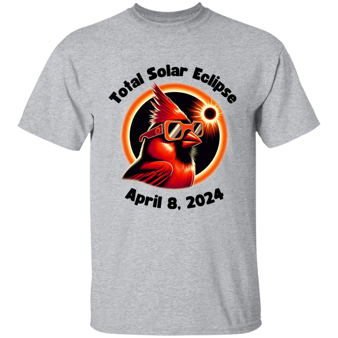 Cardinal Solar Eclipse Youth 5.3 oz 100% Cotton T-Shirt