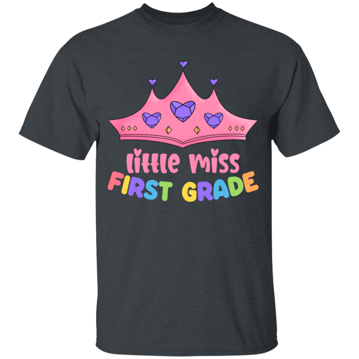 Little Miss First Grade Youth Cotton T-Shirt