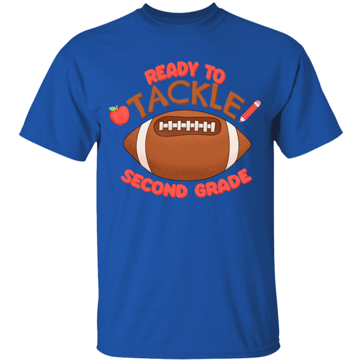 Ready to Tackle Second Grade Youth Cotton T-Shirt