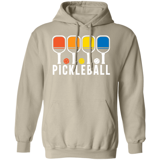 Pickleball Rainbows Pullover Hoodie