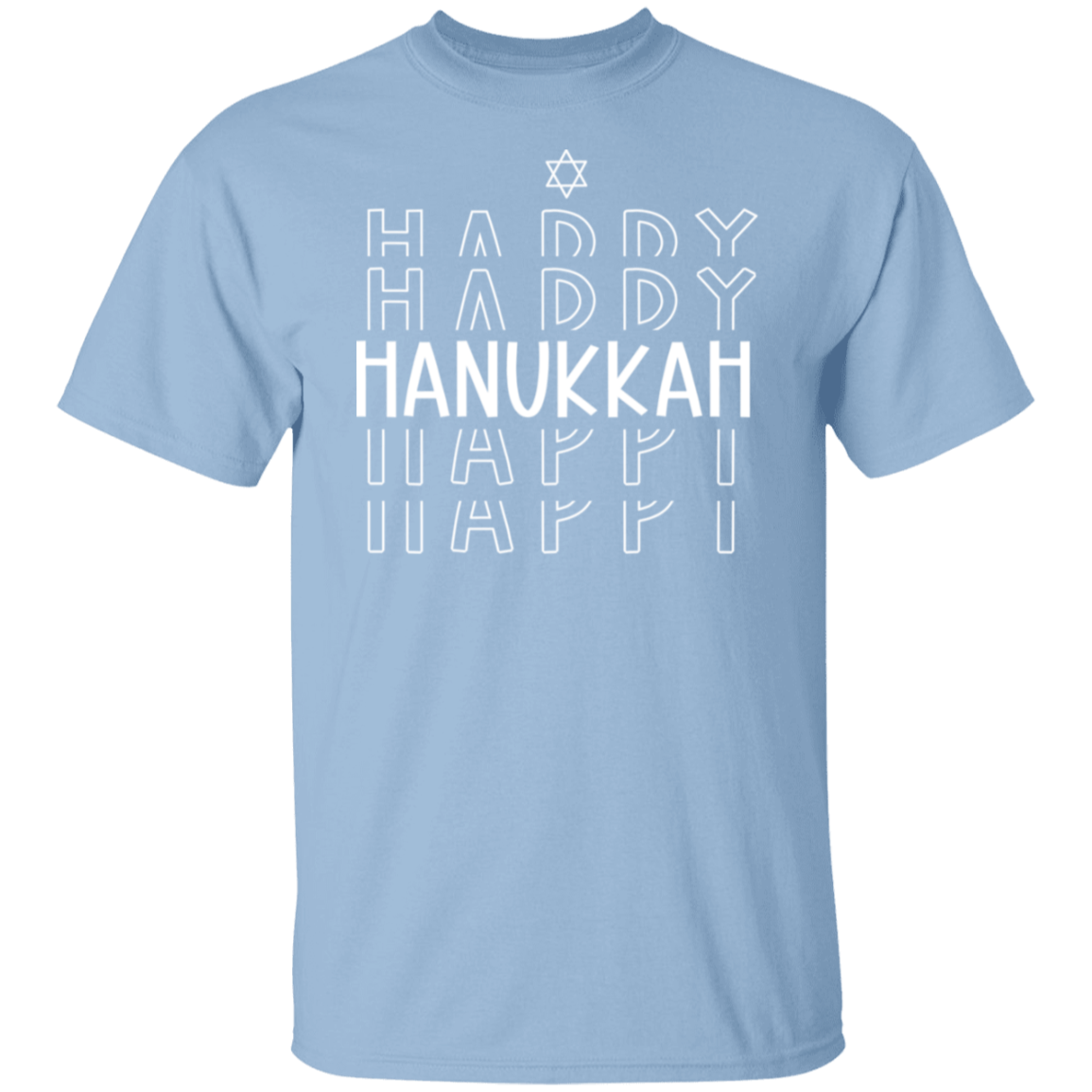Happy Hanukkah 5.3 oz. T-Shirt