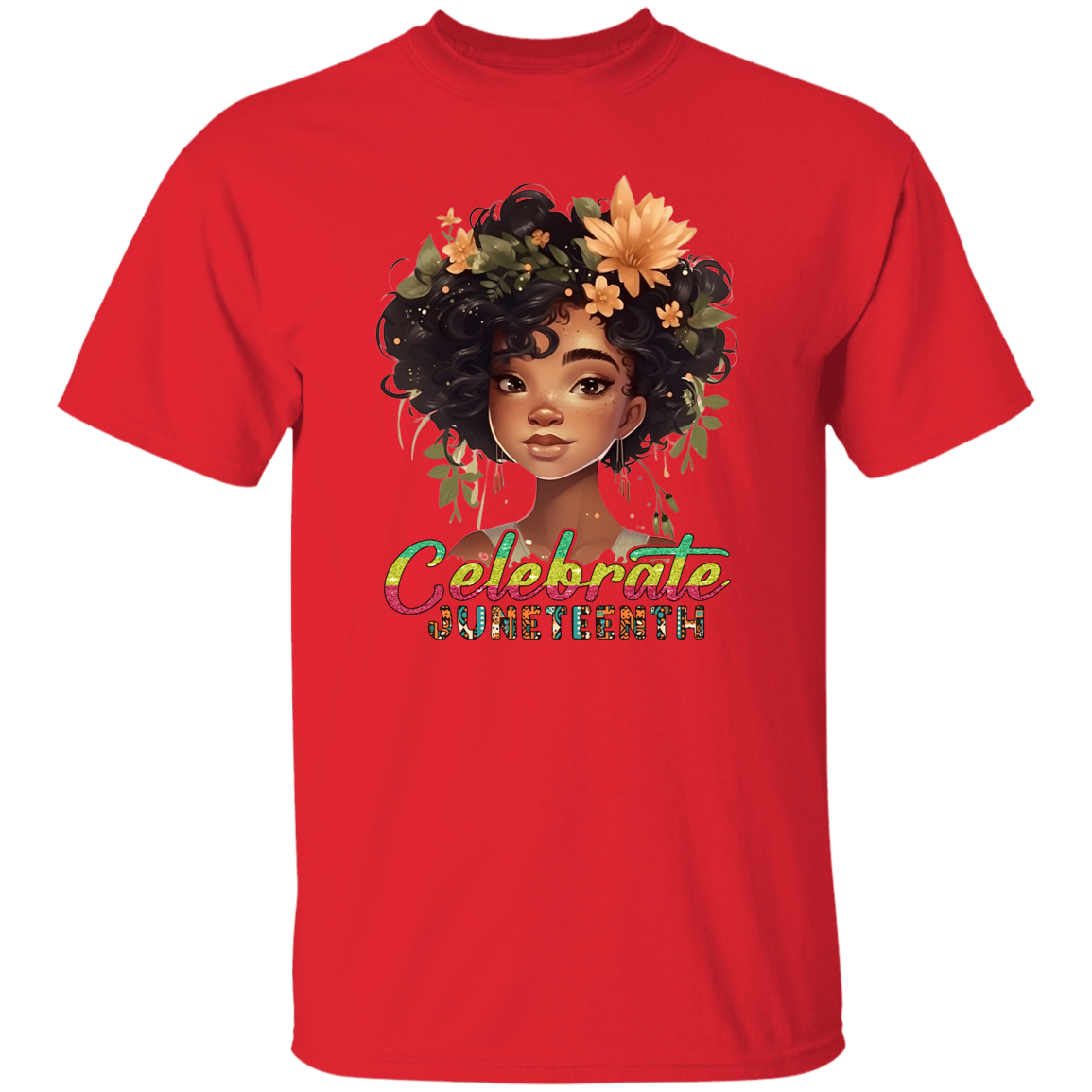 Juneteenth Girl 5.3 oz. T-Shirt