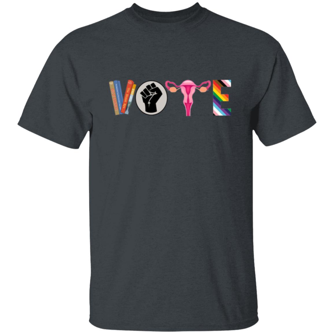 Vote 2 sided Design 5.3 oz. T-Shirt