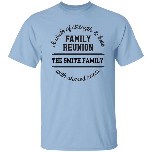 A Circle of Strength and Love Family Reunion Personalized T-Shirt