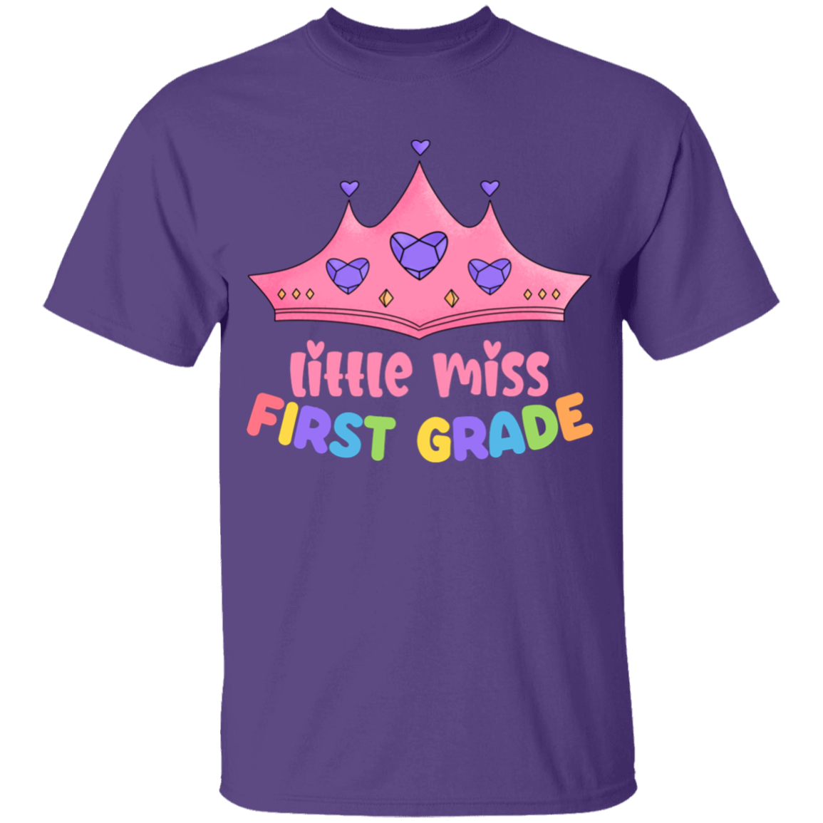 Little Miss First Grade Youth Cotton T-Shirt