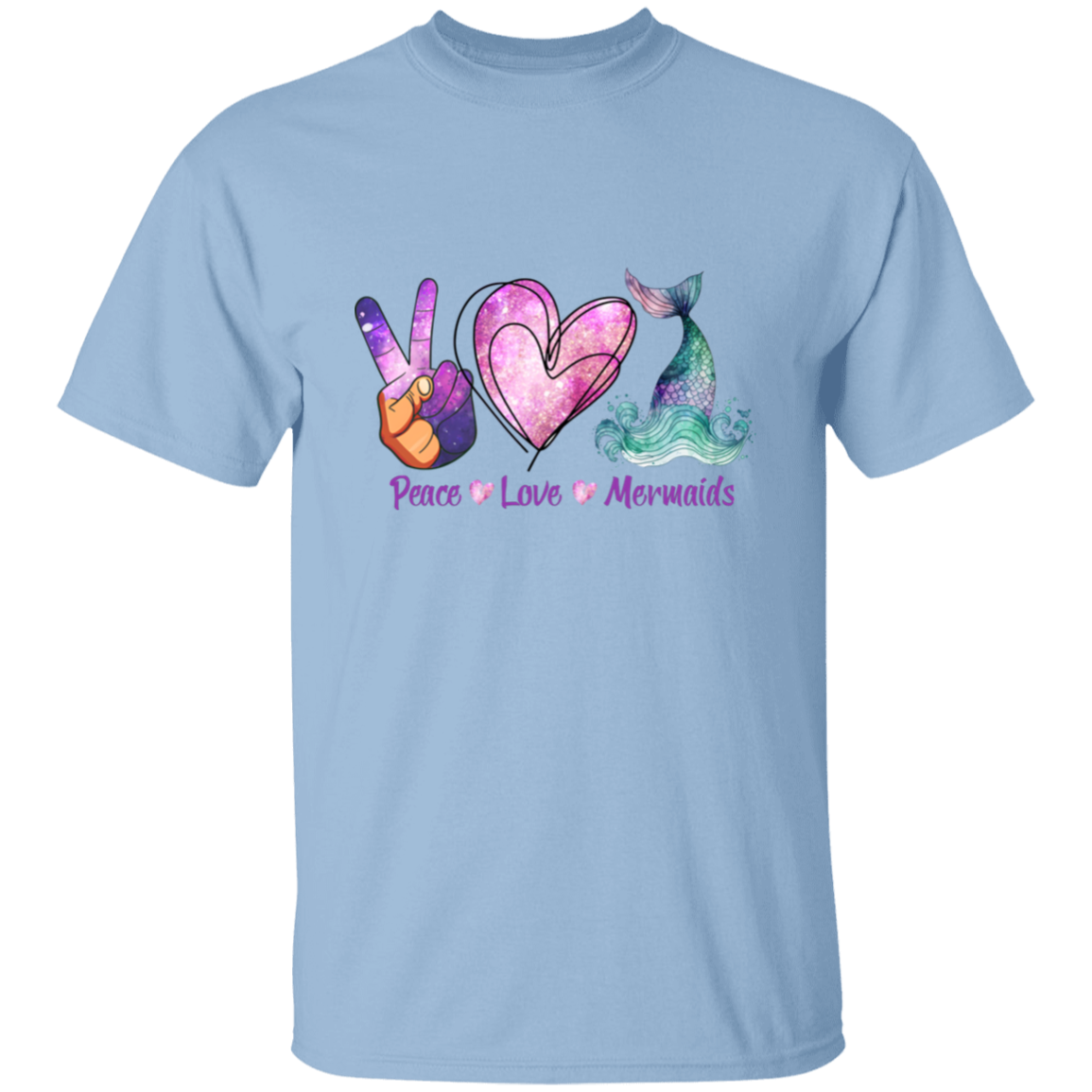 Peace Love Mermaids T-Shirt