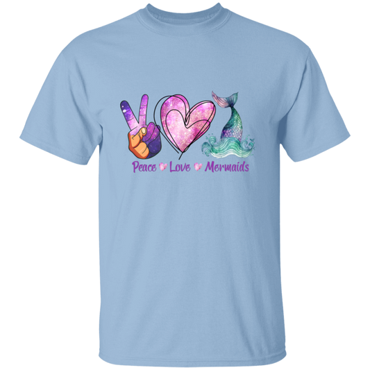 Peace Love Mermaids T-Shirt