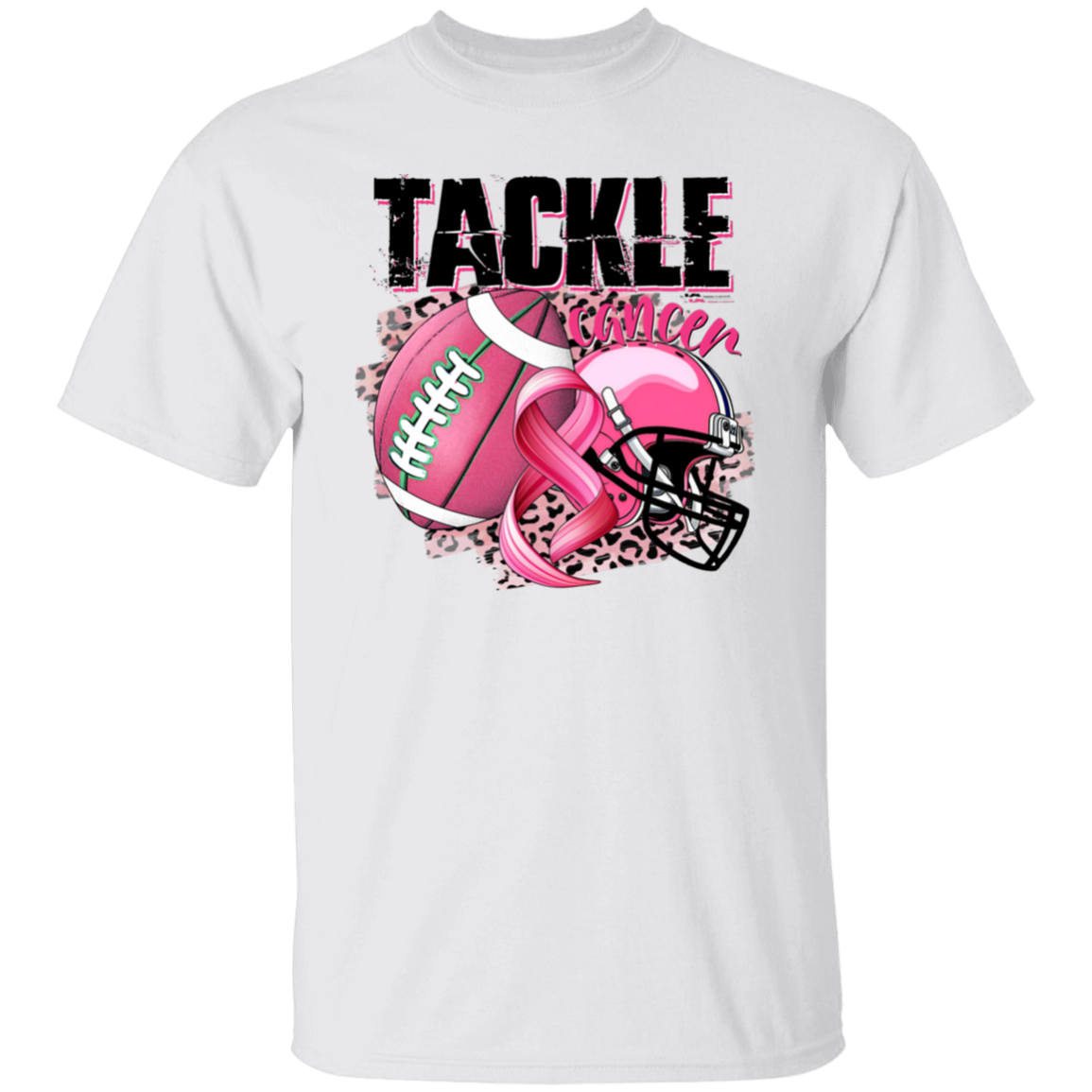 Tackle Cancer Breast Cancer Awareness  T-Shirt