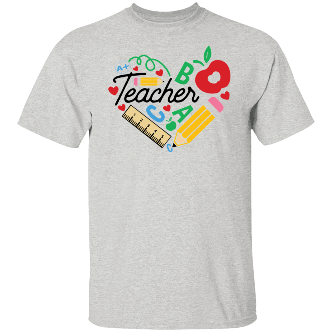 Teacher Heart T-Shirt