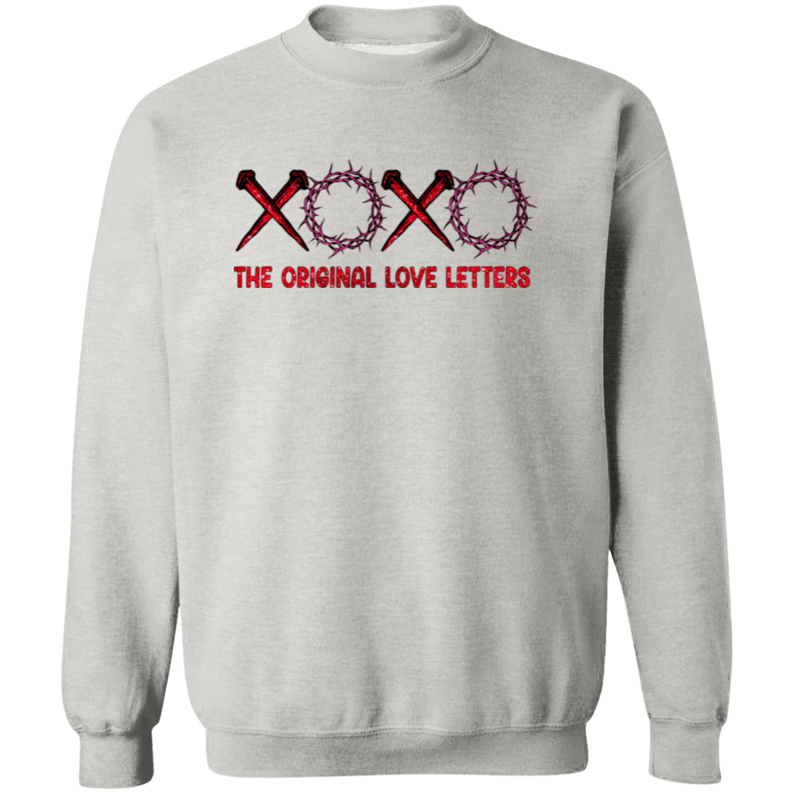 The Original Love Letters Crewneck Pullover Sweatshirt