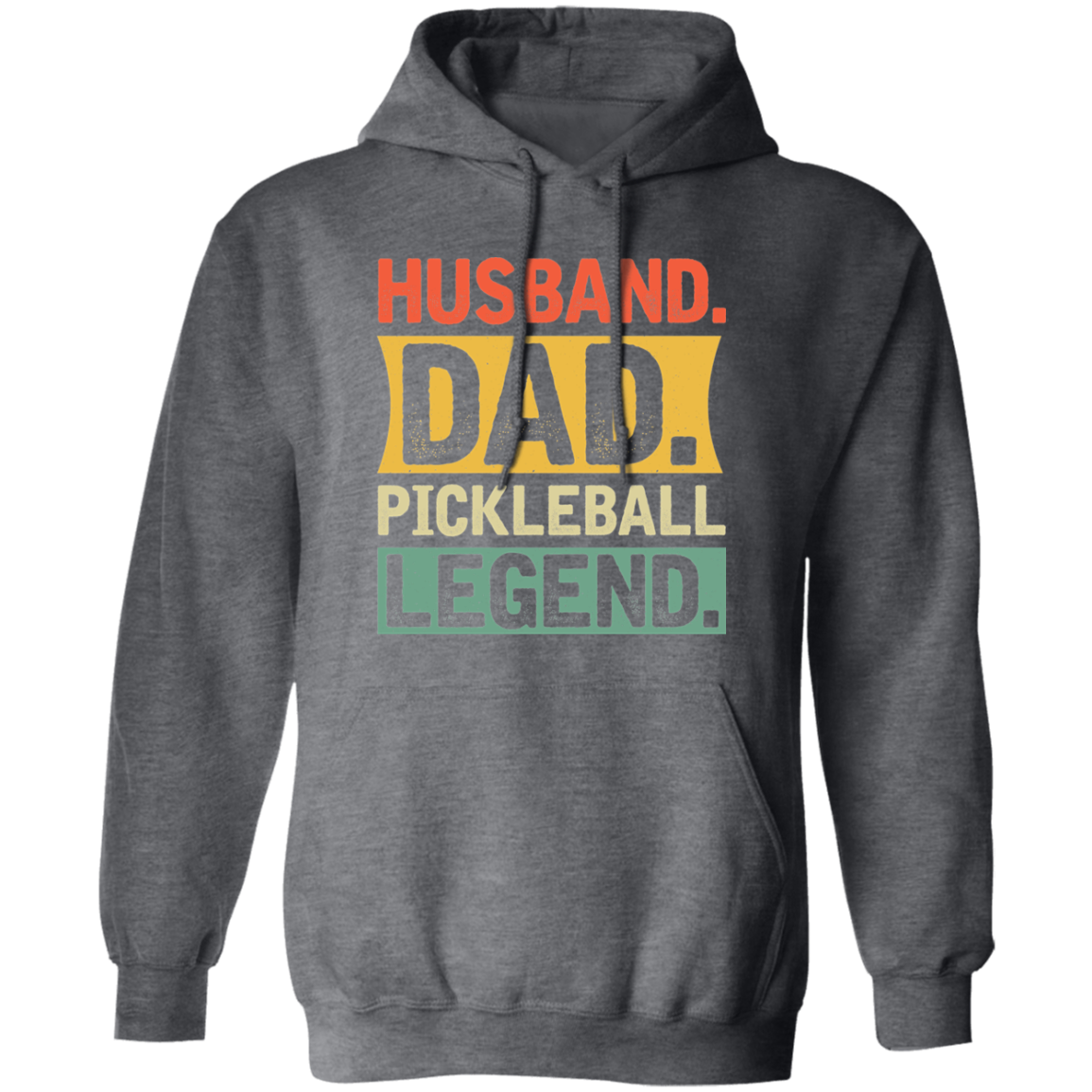 Husband Dad Pickleball Legend Pullover Hoodie