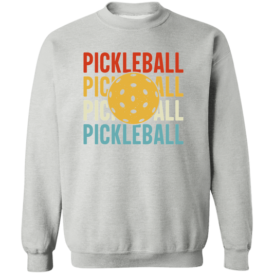 Pickleball Crewneck Pullover Sweatshirt