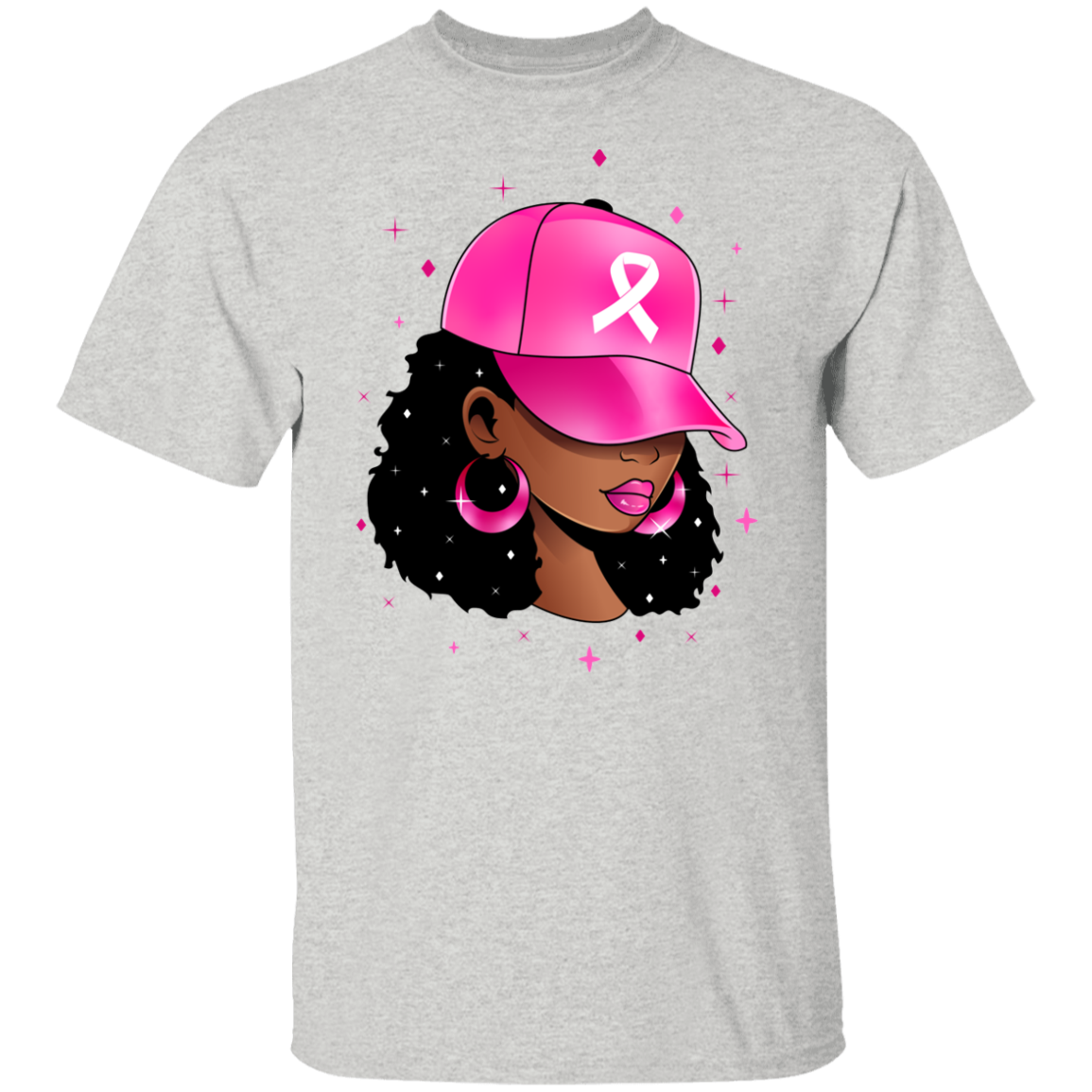 Breast Cancer Awareness Black Girl Magic T-Shirt