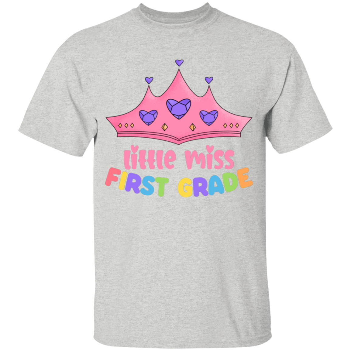 Little Miss First Grade Youth Cotton T-Shirt