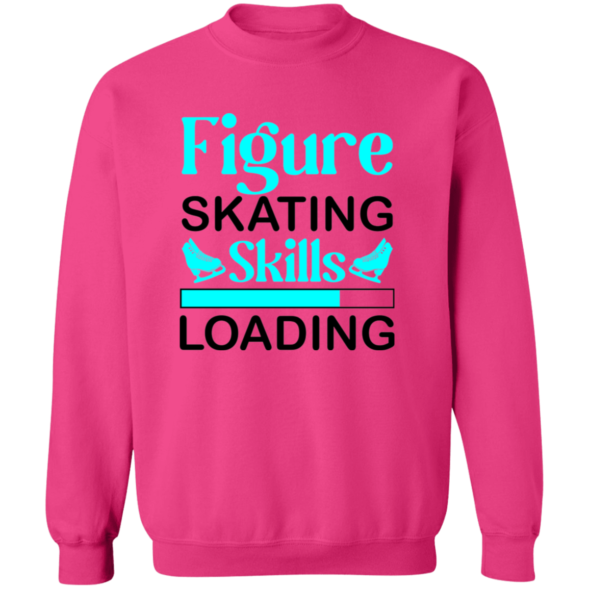 Figure Skating Skills Loading... Crewneck Pullover Sweatshirt