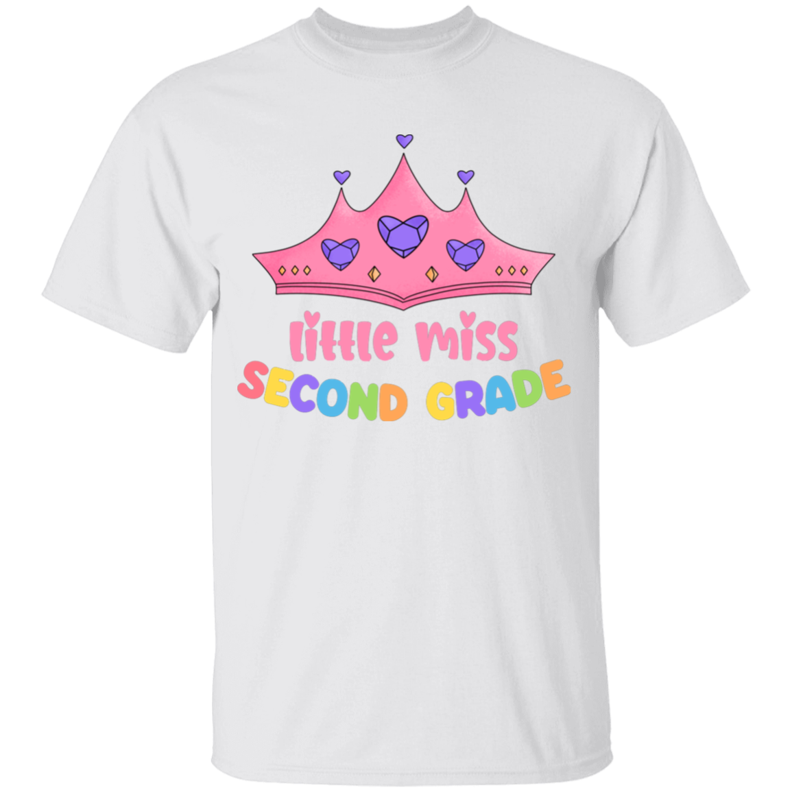 Little Miss Second Grade Youth Cotton T-Shirt