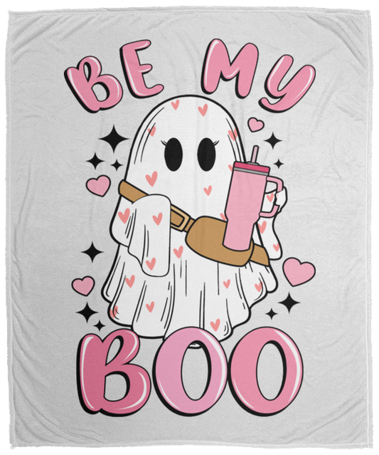 Be My Boo Cozy Plush Fleece Blanket - 50x60