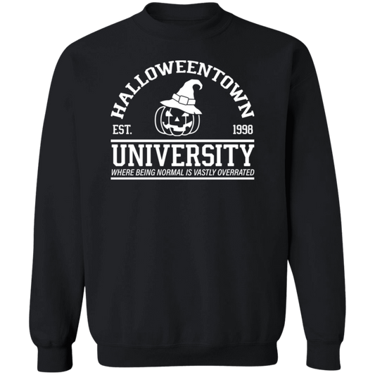 Halloween Town University Crewneck Pullover Sweatshirt